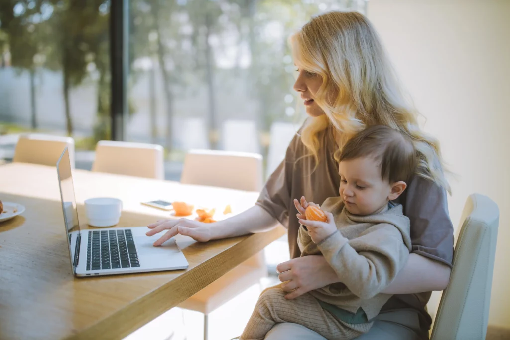 Working from home with kids