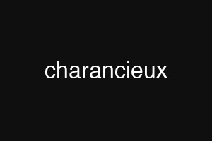 charancieux