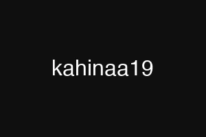 kahinaa19