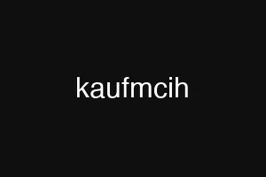 kaufmcih