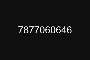 7877060646