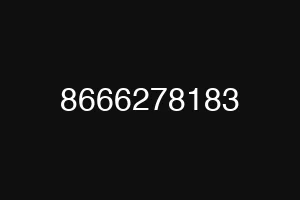 8666278183