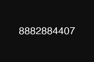 8882884407