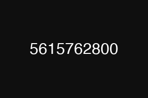 5615762800