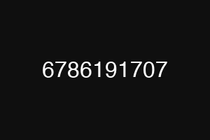 6786191707