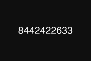 8442422633